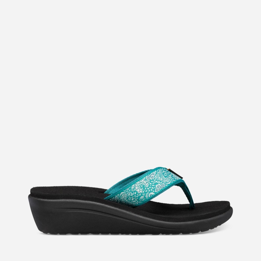 Teva Voya Wedge Women's Flip Flops South Africa - VOW592783